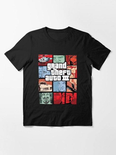 Grand Theft Auto T Shirt Novo Jogo GTA San Andreas Grand Theft